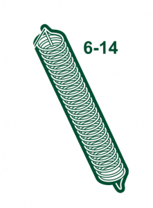 Pièce n° 6-14 - ressort de rappel pour Attalink 6A 2B