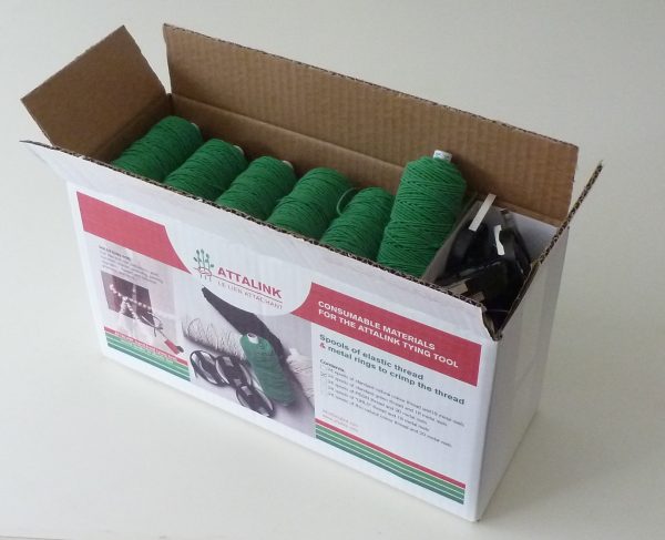 Fil Pack 24 pelottes fil standard vert pour lieur Attalink